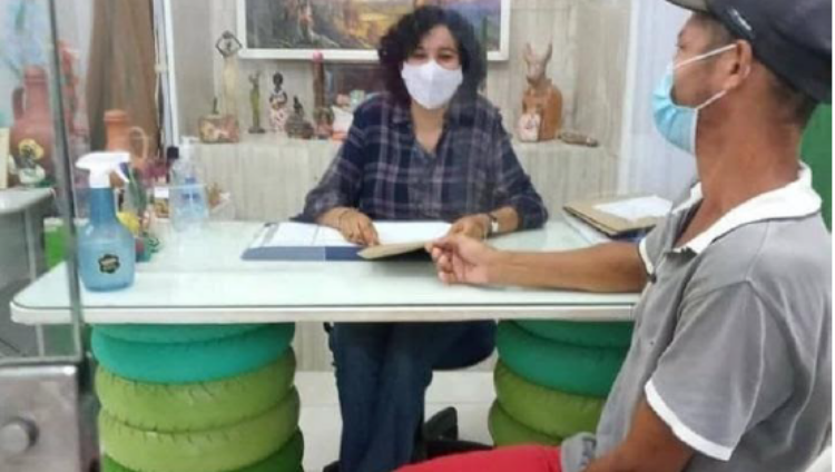 doação placa acrílica